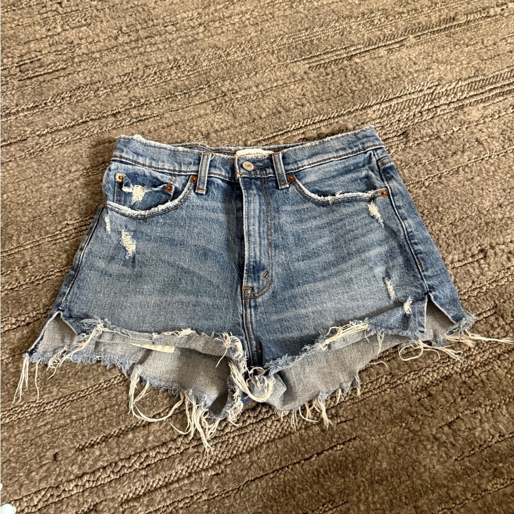 Abercrombie & Fitch Blue Denim High Rise Jeans